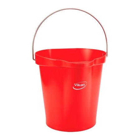 Remco Vikan 3 Gallon Bucket, Red 56864